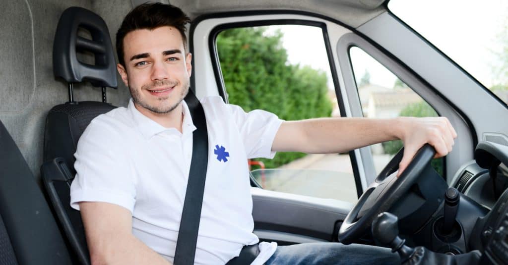 Conducteur d'une ambulance