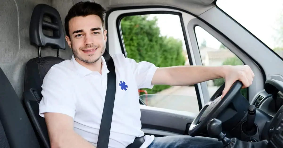 Conducteur d'une ambulance