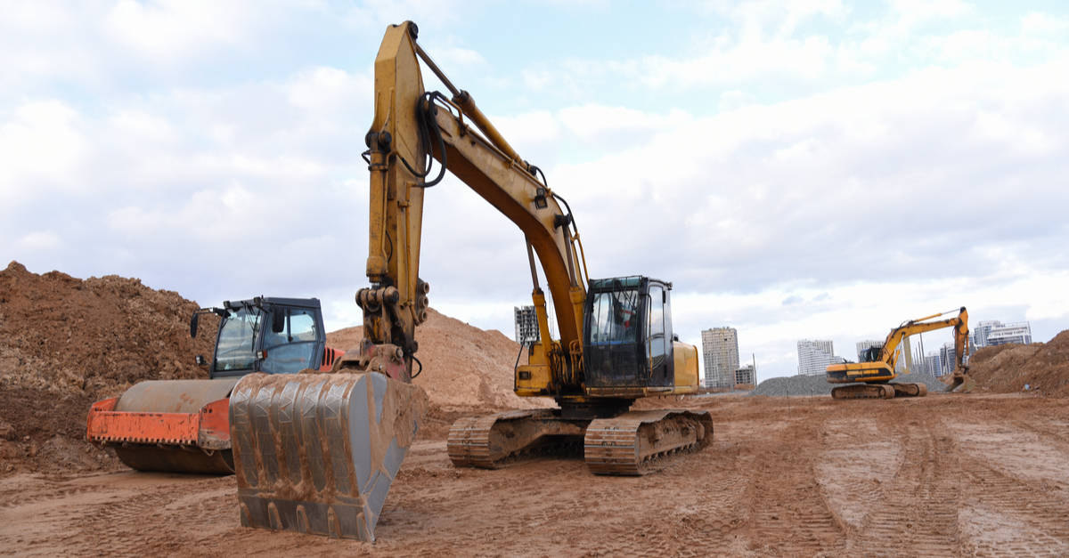 Terassement d'un chantier