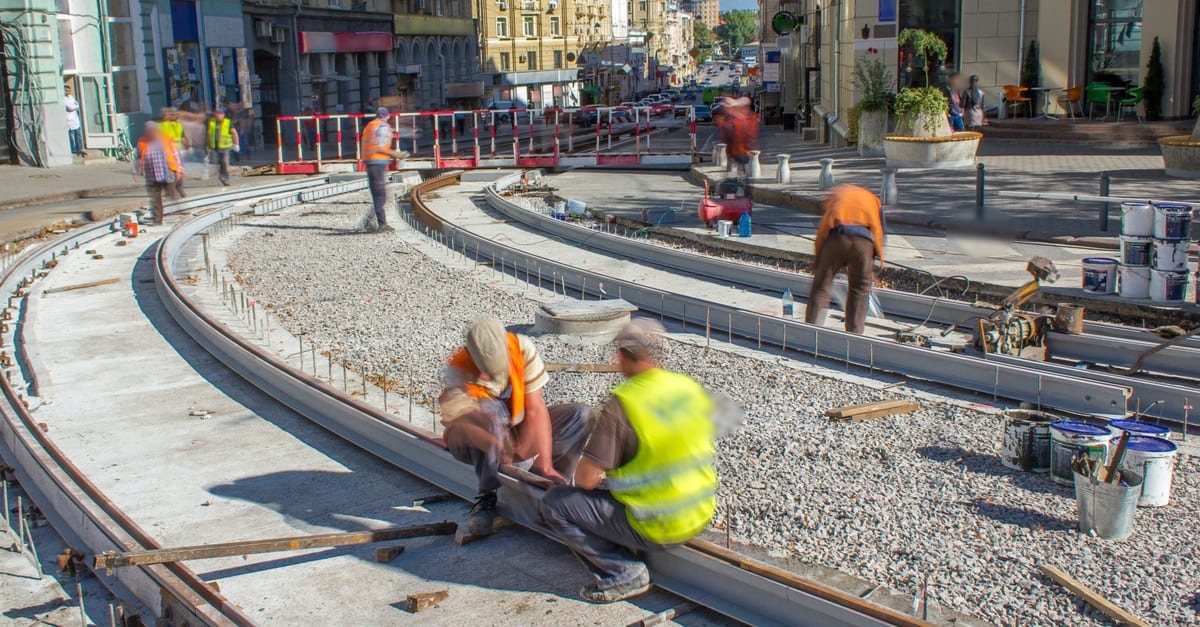 Travaux sur la voie publique