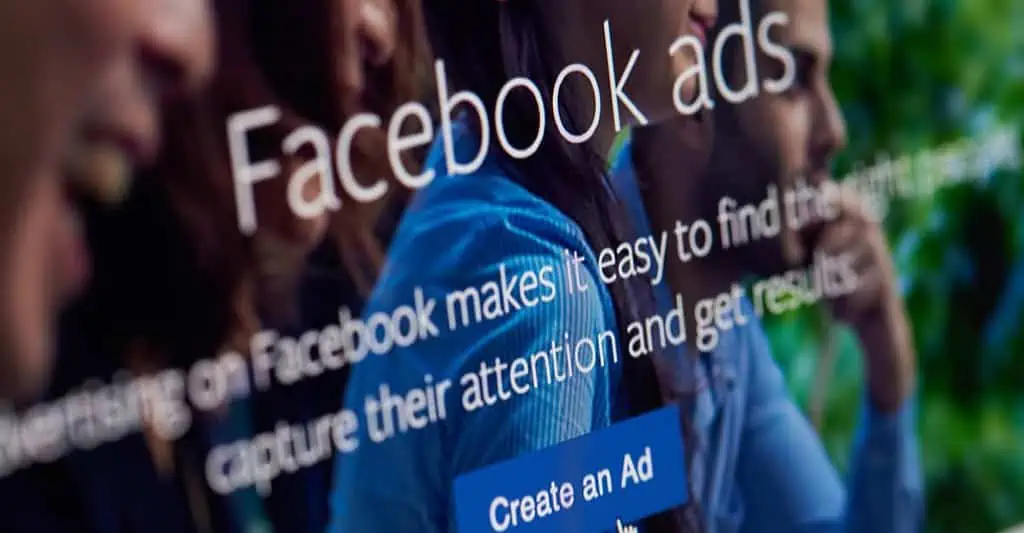 copie d'écran facebook ads