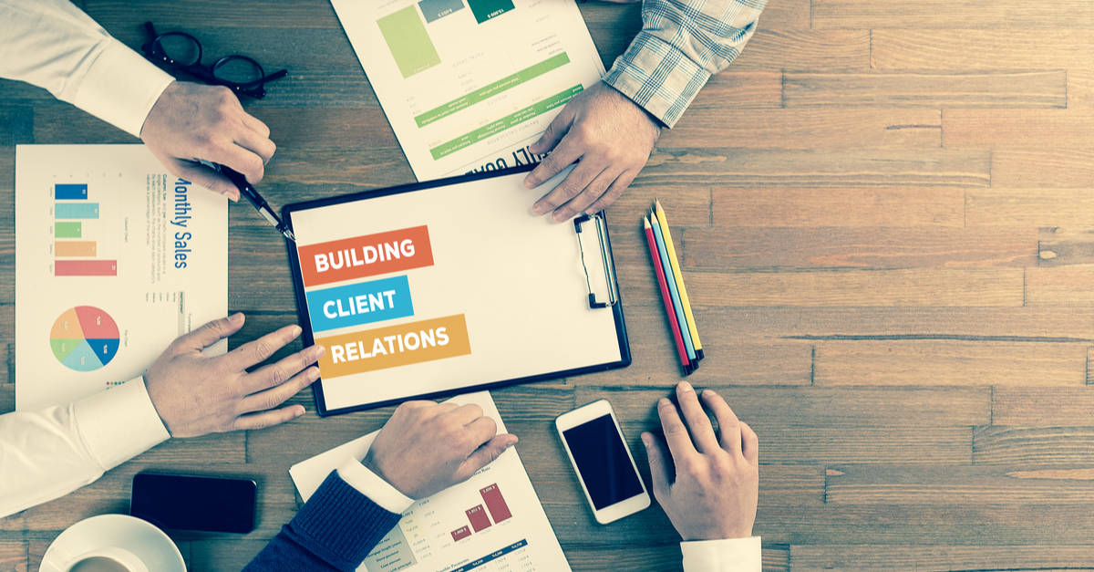 Building client relations