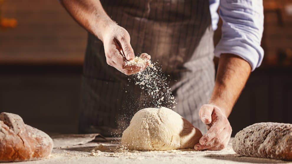 Fabrication d'une boule de pain
