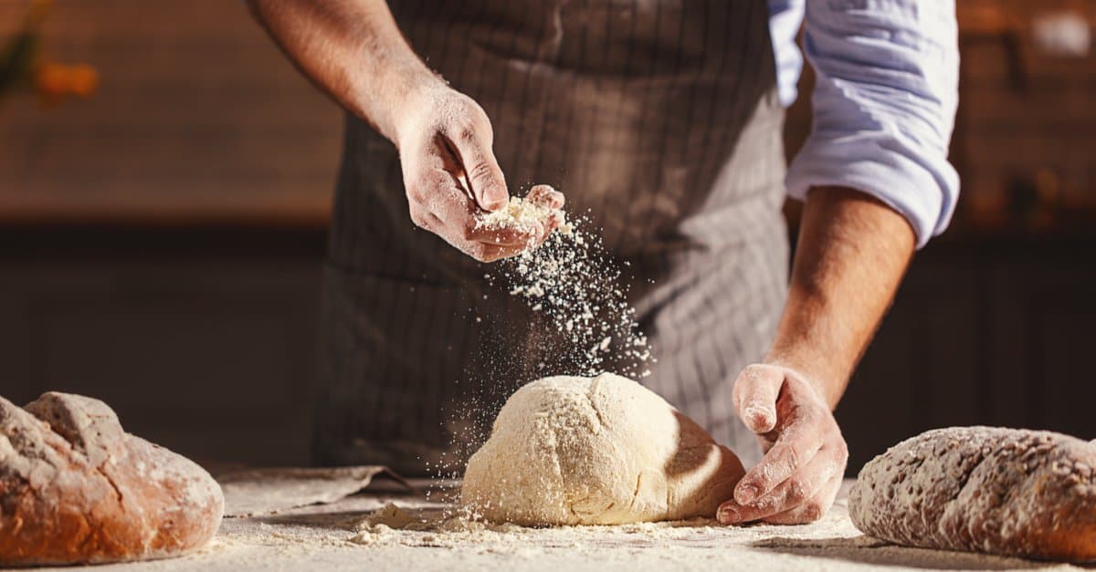 Fabrication d'une boule de pain