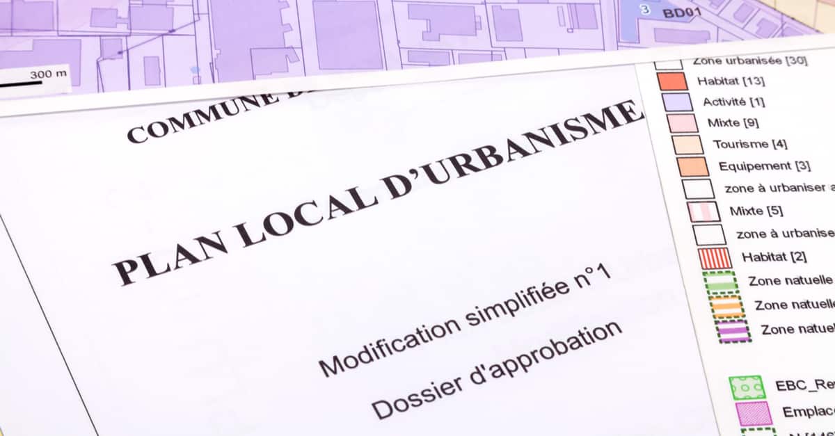 Couverture d'un plan local d'urbanisme