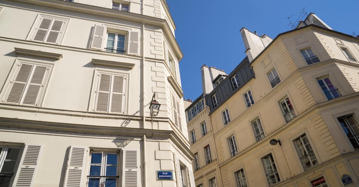 Immeubles rue Bonaparte à Paris